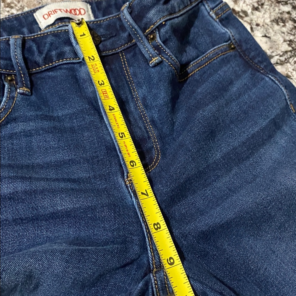 DRIFTWOOD by Free People Jackie Embroidered Jeans Size W25/L28 - Picture 10 of 10